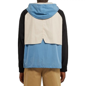 Chaqueta cortavientos de nailon con logotipo personalizado 2025, lona de alta calidad, cierre de cremallera a prueba de viento, soporte informal para gimnasio al aire libre, Fitness, Invierno - Product Image 2