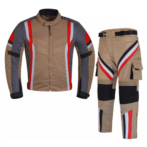 Traje de motocicleta Cordura de diseño personalizado al mejor precio, impermeable, aventurero, armadura CE, característica de talla grande, traje de moto azul/negro - Product Image 1