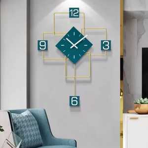 Horloge murale rustique moderne d'inspiration vintage élégante avec mouvement à quartz parfaite pour le salon, la chambre et le bureau - Product Image 1