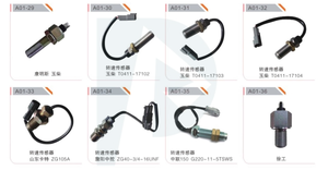 Pièces de moteur de machines diesel 179730-0040 Capteur de température de l'eau pour machines de construction SH200A3 KHR2433 - Product Image 5
