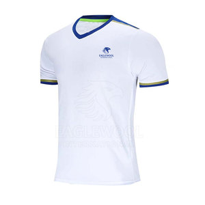 Factory Custom Bulk Quantity Soccer Jersey OEM Service Latest Style 100% <b>Polyester</b> Short Sleeve Quick Dry Breathable Front - Product Image 1