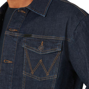 Veste en jean décontractée en coton pour hommes, vêtements délavés de marque rétro, veste en jean noir pour hommes, nouvelle collection printemps - Product Image 6