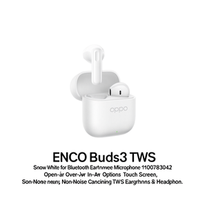 Audífonos Bluetooth ENCO Buds3 TWS Blanco Nieve con Micrófono 110070830042, Opciones de Diseño Abierto, Supraaurales e Intraaurales, Pantalla Táctil - Product Image 2