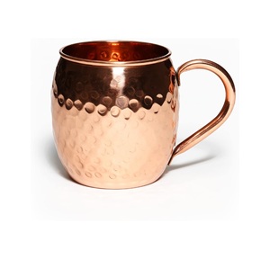 Cobre Pared Gruesa cóctel bebidas beber taza moderna con mango de latón para Hotel Bar restaurante uso - Product Image 6
