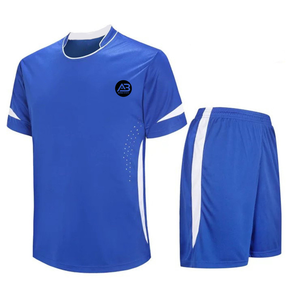 Uniformes de Fútbol Unisex al por Mayor, 100% Poliéster, Personalizados con Impresión Digital, Conjuntos de Manga Corta, Ligeros, Transpirables y de Secado Rápido - Product Image 1