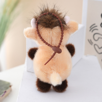 Porte-clés Peluche Vache des Highlands, Peluches Douces, Jouet en Peluche Vache des Highlands, Peluches pour Machine à Pinces pour Enfants, Porte-clés Vache des Highlands, Peluche