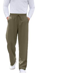 Kivotech Vêtements de qualité supérieure Pantalon ample de couleur unie pour hommes de haute qualité pour hommes - Product Image 4