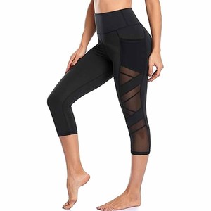 Leggings de gymnastique Pantalons de yoga d'entraînement à taille haute Leggings de yoga pour femmes avec poche téléchargés par Dress Sports - Product Image 4