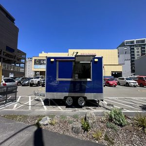 Carrito móvil de cocina completa para barbacoa, camión de comida para aperitivos y café con comida rápida, helado, perritos calientes hechos de aluminio duradero a la venta - Product Image 6