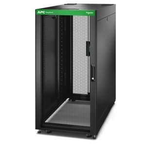 Pannello Patch Nero SCHNEIDER ELECTRIC ER6402 APC Easy Rack 24U con Ruote, 4 Staffe e Pannelli Laterali, Codice 1198H X - Product Image 1