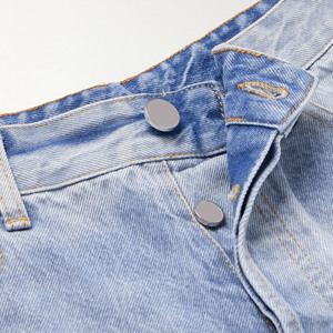 Pantalones Cortos Deportivos TWILL de la Mejor Calidad, Personalizados para Hombre, 100% Algodón, Cintura Alta, Cierre de Botones, Estilo Skate, 2026 - Product Image 5