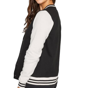 Customized Printing Long Sleeve women's 100% Wool Baseball Letterman Varsity <b>Jackets</b> Chenille <b>Patches</b> Custom Logo Design <b>Jacket</b> - Product Image 2