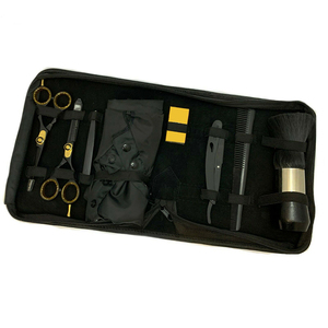 Juego de tijeras de adelgazamiento de peluquero de corte de pelo de salón profesional de alta calidad personalizado 2025 con delantal - Product Image 1