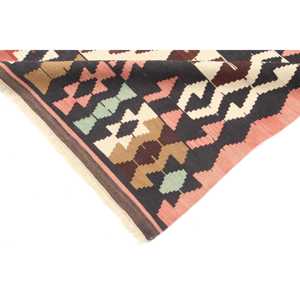Tapis turc vintage de 5,2 x 8,4 pieds, grand tapis, tapis persan rouge - Product Image 5