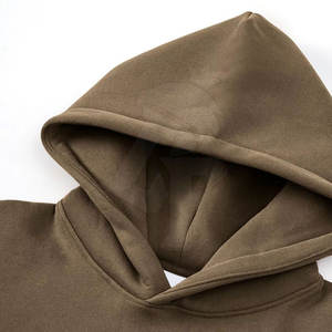 Sudaderas con capucha de hombro para hombre caído con estilo de talla grande a la moda, tela suave cómoda, perfecta para uso informal y diario - Product Image 3