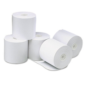 Rollo de Papel Térmico para Fax de 80 mm, Papel para Recibos de Caja Registradora, Papel para Impresora POS de 3-1/8 Pulgadas, Empaquetado en Caja - Product Image 6