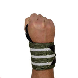 Poignets de protection professionnels en néoprène réglables pour l'entraînement en salle de sport musculation Fitness entraînement haltérophilie-respirant - Product Image 4