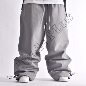 Pantalones de invierno holgados personalizados de talla grande para hombre, pantalones holgados de esquí de Hip Hop, multibolsillos, transpirables, a prueba de viento, estampados para exteriores - Product Image 1
