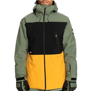 Chubasquero para hombre con ajuste ajustable de lona resistente al agua para trabajo al aire libre y aventura de larga duración con logotipo frontal - Product Image 2