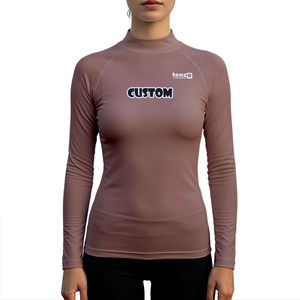 2025 personnalisé OEM ODM à manches longues personnalisé Sublimation Rash Guard UPF50 séchage rapide Surf maillots de bain haut de Compression unisexe - Product Image 1