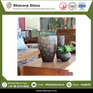 Jarrón de cristal Sami para decoración del hogar, jarrón de cristal de calidad superior, compra a precio asequible - Product Image 2