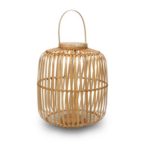 Linterna de Ratán Natural con Asa, Portavelas Navideños Portátiles, Tejidos a Mano, Ecológicos, Ligeros, Decoración para el Hogar, Hechos a Mano - Product Image 3