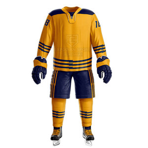 Pantalones de Uniforme de Hockey sobre Hielo de Último Diseño, Alta Calidad, Nuevo, Ecológicos, Transpirables, de Secado Rápido y Personalizables - Product Image 1