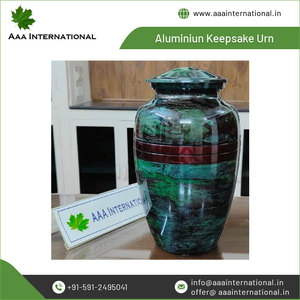 Urnas de Cremación para Adultos de Aluminio AAA International |   Servicios de Diseño Personalizado OEM/Estilo Americano con Empaque Personalizado - Product Image 2