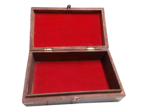 Vikingo madera hogar y decoración pared hecha a mano Rectangular tallado intrincado tallas Personal familia joyero - Product Image 6