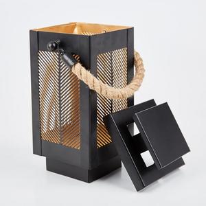 Customizable Color <b>Small</b> Size Aluminium 9.5 cm X 9.5 cm X 28.5 cm <b>Candle</b> Lanterns for Home Decoration Christmas Easter - Product Image 3