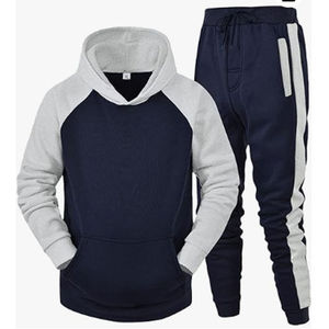 tracksuit, 100% cotton Private Label Blank Track Jogging <b>Sweat</b> <b>Suit</b> <b>Men</b> Sweatpants and Hoodie Set 100% Cotton <b>Men</b> Tracksuit - Product Image 3