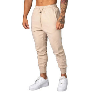 Pantalons de jogging amples pour hommes, personnalisables, fabriqués en usine, extensibles, pantalons de sport avec poches, jambes ajustables, bas de sport actifs - Product Image 4