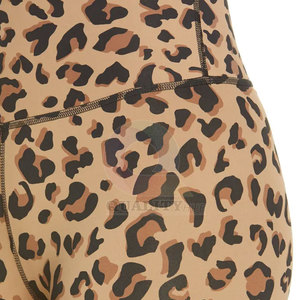 Mallas de gimnasio para mujer con logotipo personalizado de alta calidad Material transpirable en color sólido Ropa informal de fabricante profesional - Product Image 5