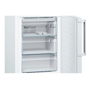 Réfrigérateur-congélateur combiné SERIE 4 KGN39VWEQ Total No Frost Blanc classe E (60x66x203cm) - Product Image 4