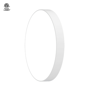 Moderna Lámpara de Techo LED Redonda Blanca para Interiores, con Control Remoto, 3CCT, Regulable, para Dormitorio - Product Image 2