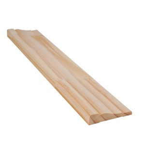 Moulure de bois d'ingénierie de conception moderne moulure de bois brut pour l'application d'hôtel matériel de pin en bois solide - Product Image 3