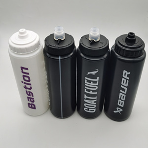 1000ml 32oz Bauer tùy chỉnh xoắn sureshot bóp Hockey thể thao dưới nước chai - Product Image 5