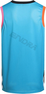 Camiseta de baloncesto Laker ligera y transpirable 2024 personalizada para jóvenes y adultos - Product Image 3