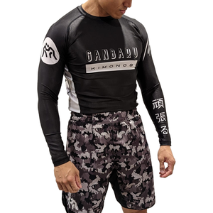Rashguard เสื้อแรชการ์ดโพลีเอสเตอร์สแปนเด็กซ์,ชุดรัชการ์ดแบบดีไซน์จากโรงงาน - Product Image 4
