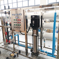 Système de purification d'eau par osmose inverse électrique industrielle, installation RO avec design de comptoir, utilisation domestique, personnalisable