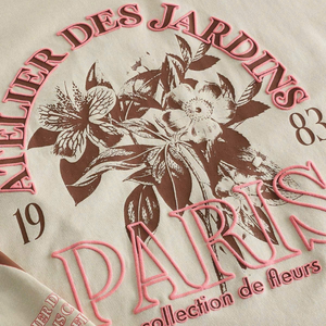 T-shirt à manches courtes en coton uni respirant anti-rétrécissement à séchage rapide sérigraphié pour hommes avec logo avant conception OEM ODM - Product Image 4