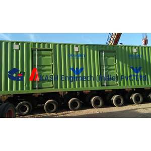 Planta de tratamiento de agua en contenedor de acero FRP con membrana de bomba Membrana RO MBBR para la purificación de filtración Industrias agrícolas - Product Image 1