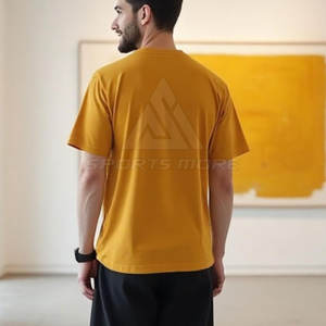 Camisetas personalizadas 100% algodón para venta en línea, camisetas transpirables para hombre, camisetas cómodas para hombre - Product Image 3