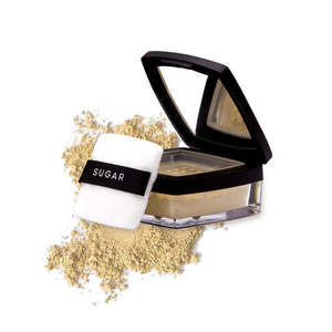Polvo Facial Mineral Suelto Banana - Fijador de Maquillaje, Corrector e Hidratante - Product Image 1