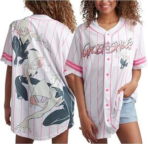 Maillot de baseball à séchage rapide Design unique Vêtements de sport Maillot de baseball imprimé pour femmes Respirant Fabriqué au Pakistan - Product Image 2