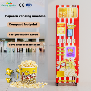Machine à popcorn automatique entièrement automatique au prix d'usine en gros, électrique avec système de paiement par pièces et par carte de <span class=keywords><strong>crédit</strong></span> - Product Image 6