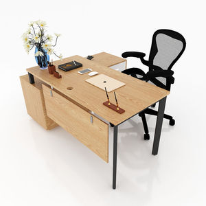 Banc d'atelier d'angle en fer en forme de L BFCBOV16 pour armoires, 80x160cm, bancs de travail ovales pour le travail du bois - Product Image 3