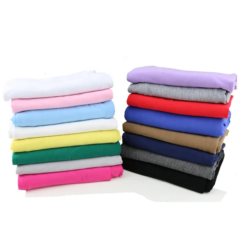 200gsm Knitting Cotton Single Jersey 95% Rayon 5% Spandex Single Jersey Fabric