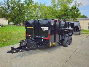 Double Drop <b>Farm</b> <b>Trailer</b> Tandem Axle Dump <b>Trailer</b> Livestock Hauling Utility Transport - Product Image 4