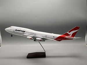 เครื่องบินจำลองขนาดใหญ่ 46 ซม. 43 ซม. รุ่น A380 A350 A320 Boeing777 747 787 ของที่ระลึก มีเสียง มีไฟ สามารถเลื่อนได้ ทำจากเรซิ่น เหมาะสำหรับเป็นของขวัญโฆษณา - Product Image 5